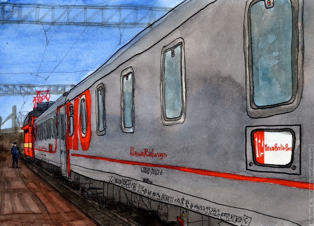 Railway Symphony. §4: Minsk, Moscow-Minsk-Berlin-Paris