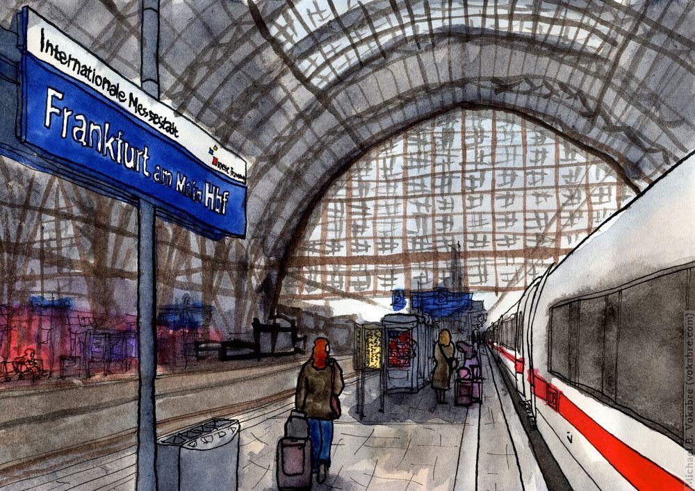Железнодорожная симфония. §6: Франкфурт на Майне, Intercity Express