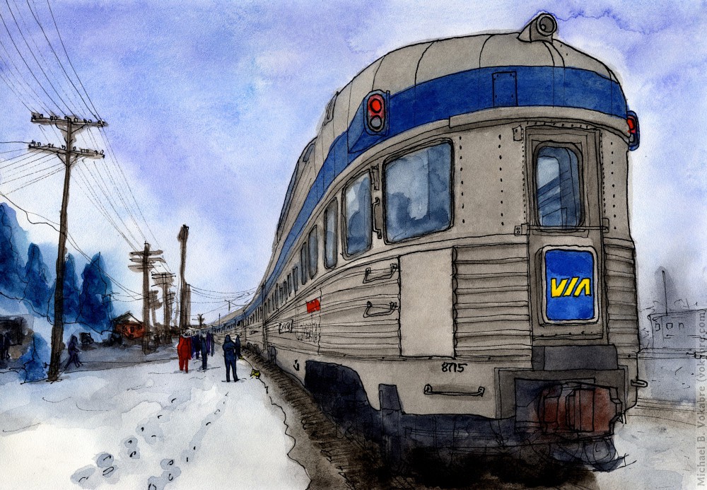 Железнодорожная симфония. §23: На пути из Торонто в Виннипег, Hornepayne