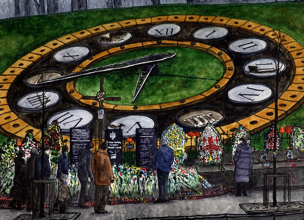 Kiev, Heavenly Hundred Heroes Avenue