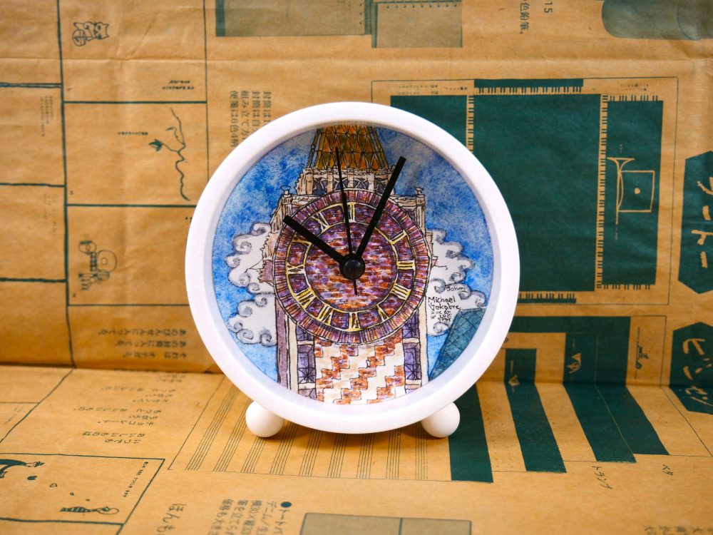 Alarm clock painting: Batumi Piazza Clock Tower